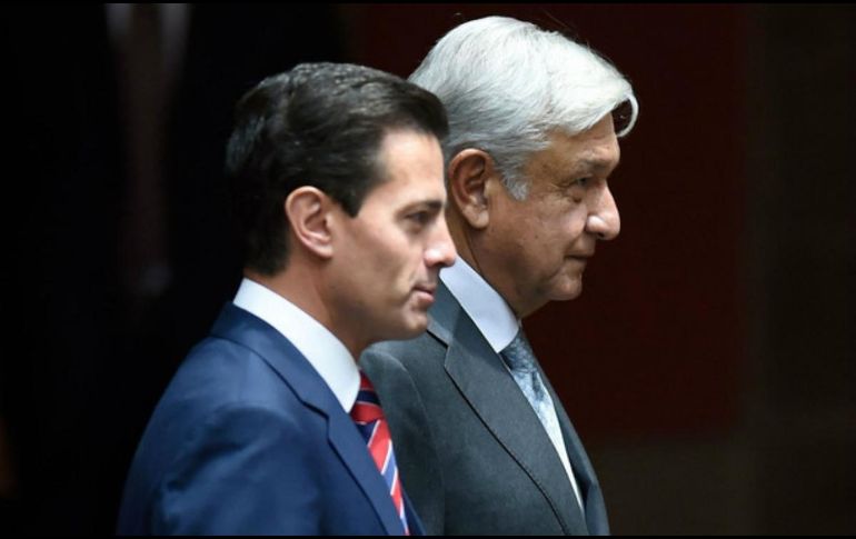 Peña Nieto ha realizado una serie de promocionales en redes sociales previo a su último informe de gobierno, antes de que Andrés Manuel López Obrador asuma la Presidencia el 1 de diciembre. AFP / ARCHIVO
