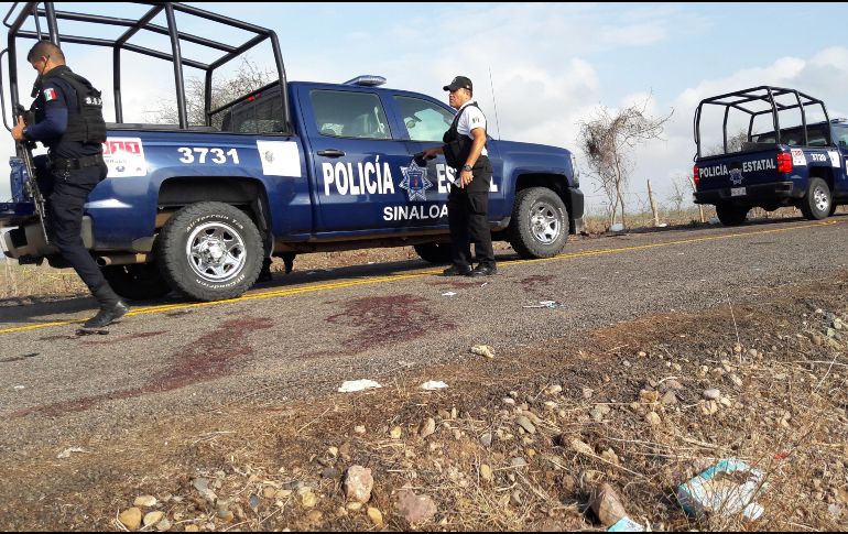 Los cuatro policías estatales preventivos estaban en la sindicatura de San Pedro, Navolato, y mantenían retenidas a tres personas. AP/ARCHIVO