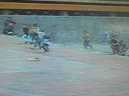 El ataque ocurrió alrededor de las 15:30 horas, cuando los alumnos se manifestaban al interior del CCH de Azcapotzalco. ESPECIAL