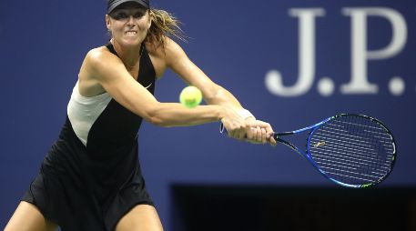 Sharapova dejó de ser una de las tenistas más dominantes en este deporte, a juzgar por su actuación de hoy. AFP/J. Finney