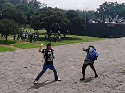 En los enfrentamientos de ayer, 14 personas resultaron heridas. SUN/T. Moreno