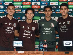 Roberto Alvarado, Diego Laínez, Érick Aguirre y Jesús Angulo fueron llamados a la Selección Mexicana. MEXSPORT / ARCHIVO