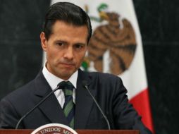 Peña Nieto sostiene que al término de su gestión habrá cumplido más de 95 por ciento de los compromisos que firmó. EFE / ARCHIVO