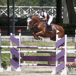 Martina Franco hace valer la casa en la Copa Hípica Nacional