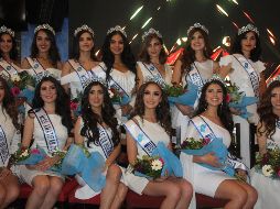 Las 13 aspirantes a Miss Jalisco posan para la lente de esta casa editorial. EL INFORMADOR/E. Barrera