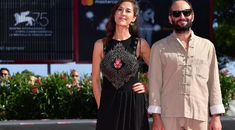 Natalia López y Carlos Reygadas, la pareja protagonista de la cinta “Nuestro tiempo”. EFE/E. Ferrari