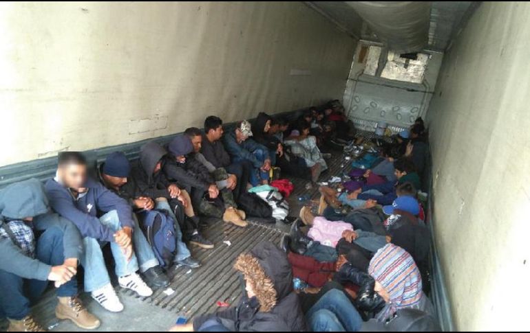 Apenas el 12 de agosto pasado fue interceptado un grupo de 161 centroamericanos en la comunidad de La Chona, municipio de Aramberri, en el sur de Nuevo León. EFE/ ARCHIVO