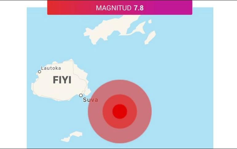 Por la intensidad del terremoto, el Centro de Alerta de Tsunamis del Pacífico desestimó el riesgo de un maremoto. TWITTER / @SkyAlertMx