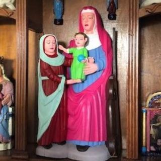 Arruinan a una Virgen en Asturias al estilo "Ecce Homo"