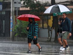 Las lluvias serán propiciadas por la onda tropical número 35 extendida frente a las costas de Jalisco y Colima, y la onda tropical número 36 ubicada sobre el sureste de la República Mexicana. NTX / ARCHIVO