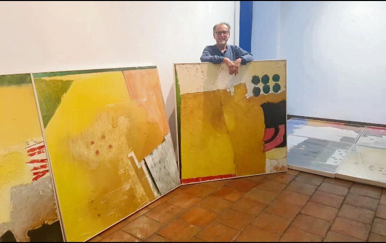 El artista presenta, en su mayoría, obras recientes hechas expresamente para esta exposición. EL INFORMADOR/N. Gutiérrez