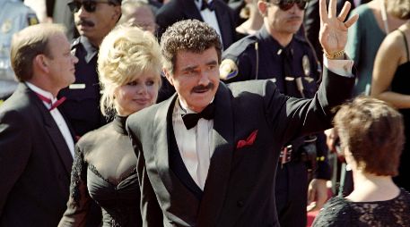 Burt Reynolds. El actor ganó el Globo de Oro por “Boogie Nights”. AFP/V. Bucci