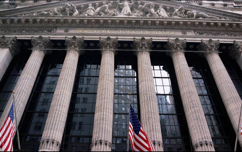 El NYSE Composite registra una baja 50.00 puntos, ubicándose en 12 mil 888.91 unidades. AFP / ARCHIVO