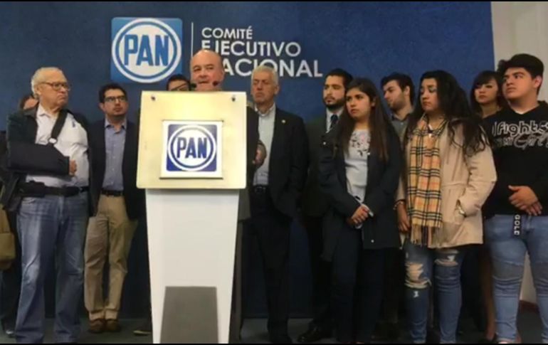 El también ex gobernador de Baja California critica la fórmula en la que competirán Marko Cortés y Héctor Larios, apoyados por nueve gobernadores. FACEBOOK / Ernesto Ruffo Appel