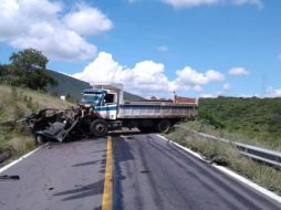 Autoridades confirmaron dos heridos tras el accidente. TWITTER/@CNE_Monitoreo