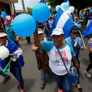 Miles protestan contra Ortega y por la liberación de presos políticos en Nicaragua