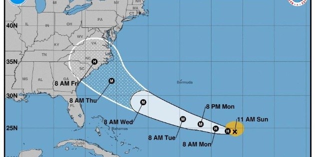 La tormenta tropical &ldquo;Florence&rdquo; se convierte en hurac&aacute;n