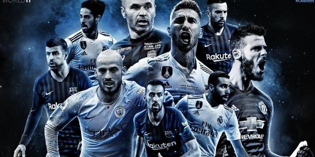 La FIFA anuncia lista de nominados para el 11 ideal de 2018