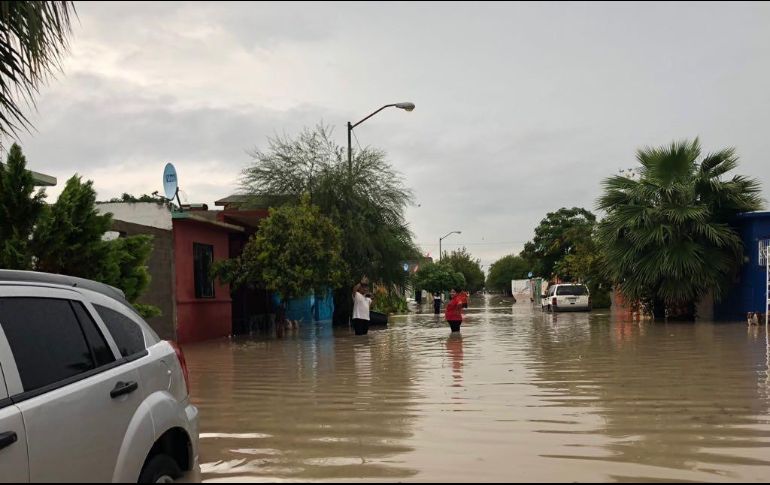 Ambos municipios registraron intensas lluvias que dejaron inundaciones y cientos de familias damnificadas. TWITTER / @GobDeCoahuila
