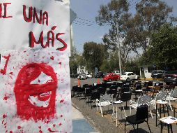 Los estudiantes exigieron justicia para Deni Aurora Hernández Jiménez, Maribel González Bernal y para Areli Lizbeth Salazar, víctimas de feminicidio. SUN / ARCHIVO