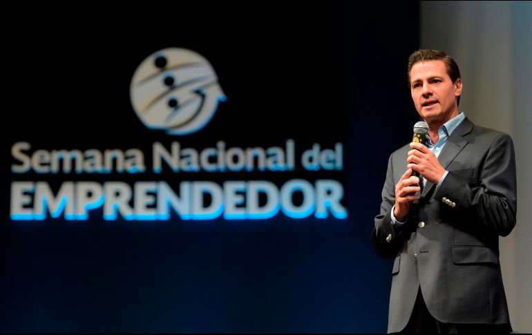 Al final del actual sexenio se habrán creado 4 millones de empleos formales, informó el presidente Peña Nieto en la inauguración de la Semana Nacional del Emprendedor. NOTIMEX