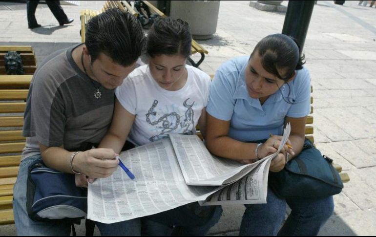 De acuerdo al balance de la OCDE publicado este martes, en agosto había en México 1.832 millones de desempleados. EL INFORMADOR / ARCHIVO