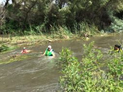 El lunes por la mañana lograron  localizar el primer cuerpo perteneciente a un varón de 62 años, vecino de la localidad y por la tarde encontraron el segundo de otro varón de 27 años quien llegó de León, Guanajuato. ESPECIAL