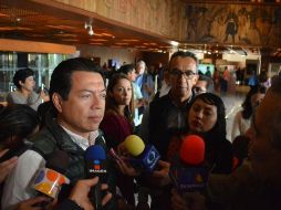 El líder de Morena en San Lázaro, Mario Delgado Carrillo, afirmó que los legisladores están haciendo lo que prometieron en cuanto a medidas de austeridad se refiere. TWITTER / @Mx_Diputados