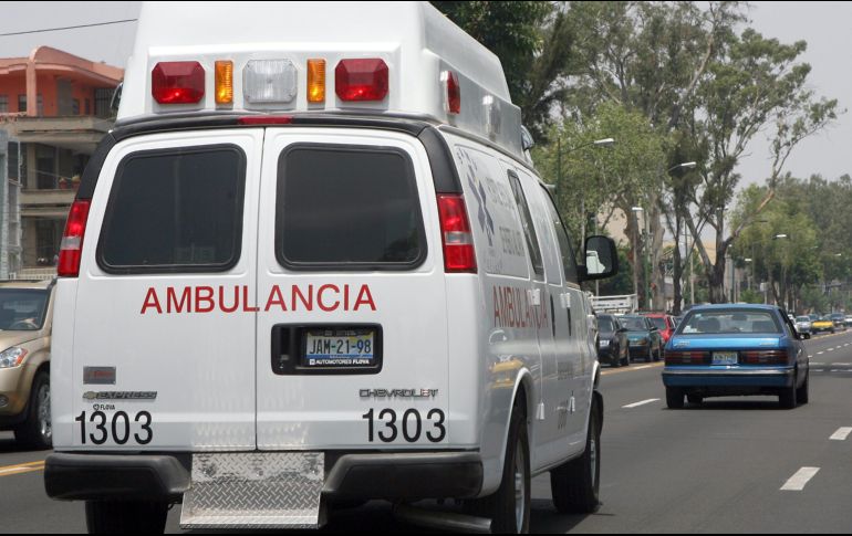 En el percance resultaron lesionadas tres personas, quienes fueron ingresadas a hospitales de la ciudad. EL INFORMADOR/ARCHIVO