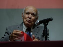 El presbítero José R. Ramírez Mercado recordó a Ruiz Medrano como “uno de los más grandes oradores de México”. EL INFORMADOR/F. Atilano