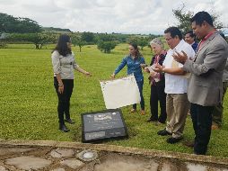 El Centro Interpretativo Guachimontones Phil Weigand presumió la placa que lo acredita como el primero de la Secretaría de Cultura en Jalisco que funcionará con “energía verde”. EL INFORMADOR / J. PÉREZ