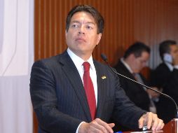 Delgado señaló que se redujeron los vales para alimentos en San Lázaro, y que sería conveniente entrar al #TupperChallenge del senador Martí Batres y al #TermoChallenge propuesto por él. TWITTER / @Mx_Diputados