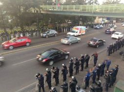 El subsecretario de Seguridad Pública enfatiza que existe un respeto de la autoridad a la libre manifestación, pero que no permitirán por ningún motivo acciones que afecten a la ciudadanía y la economía de la entidad. TWITTER / @MICHOACANSSP