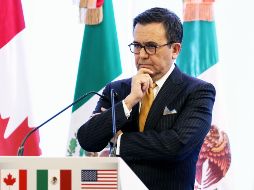 Guajardo refirió que el documento del acuerdo entre México y Estados Unidos debe subirse a consulta pública a más tardar el próximo 30 de septiembre. NTX/ ARCHIVO