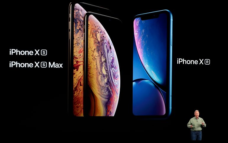 Apple presentó hoy tres nuevas versiones de su teléfono inteligente, el iPhone Xs, el Xs Max y el Xr. AP/M. Sánchez