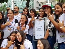 El equipo recibió hoy miércoles un reconocimiento de parte de las autoridades tapatías. EL INFORMADOR/D. Reos