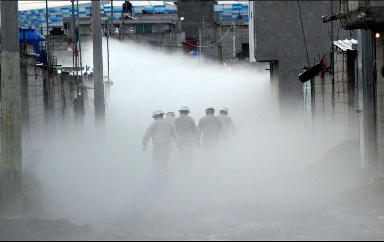 Trabajadores de Pemex lograron contener el gas por la ruptura de un ducto. SUN/O. Contreras