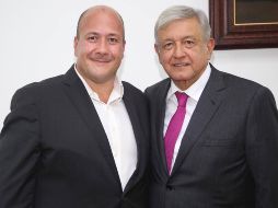 Enrique Alfaro sostuvo una charla sobre seguridad con el futuro presidente en la Ciudad de México. FACEBOOK/EnriqueAlfaroR