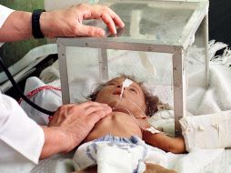 La niña fue identificada como 