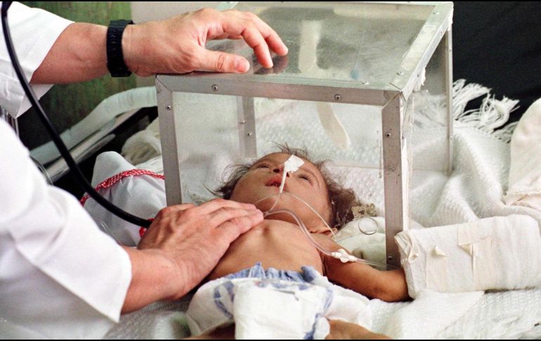 La niña fue identificada como 