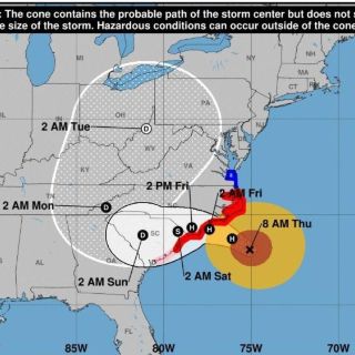 Por huracán "Florence", cierran consulado de México en Carolina del Norte