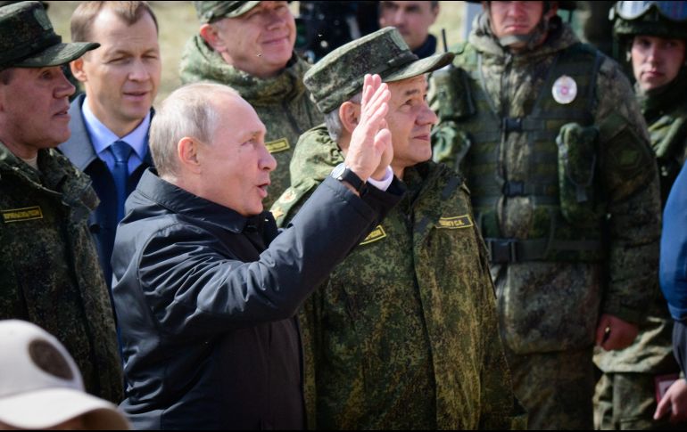 Putin enfatiza que Rusia necesita fortalecer su capacidad militar “para estar lista para proteger su soberanía”. AFP / M. Antonov