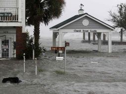 El aumento en el nivel del mar más el pronóstico de lluvia durante los próximos días podrían generar una inundación catastrófica en cámara lenta. AP / T. Copeland
