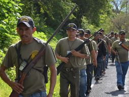 Los policías comunitarios han intentado buscar al alcalde desaparecido desde el 6 de septiembre. NTX / ARCHIVO