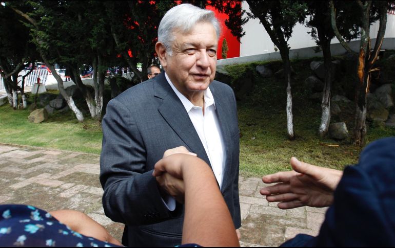 López Obrador detalla que la finalidad de la gira es dar a conocer los pormenores de los programas de trabajo que implementará en cada región. NTX / ARCHIVO