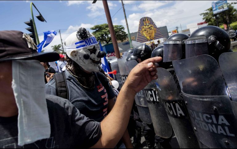 Nicaragua vive una crisis sociopolítica que ha dejado entre 322 y 481 muertos desde el estallido social de abril. EFE / ARCHIVO