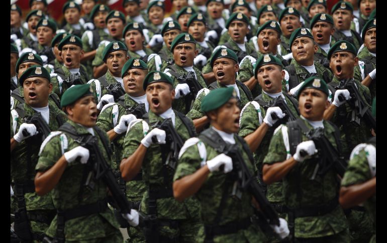 El desfile tuvo una duración de poco más de una hora. EFE/S. Gutiérrez