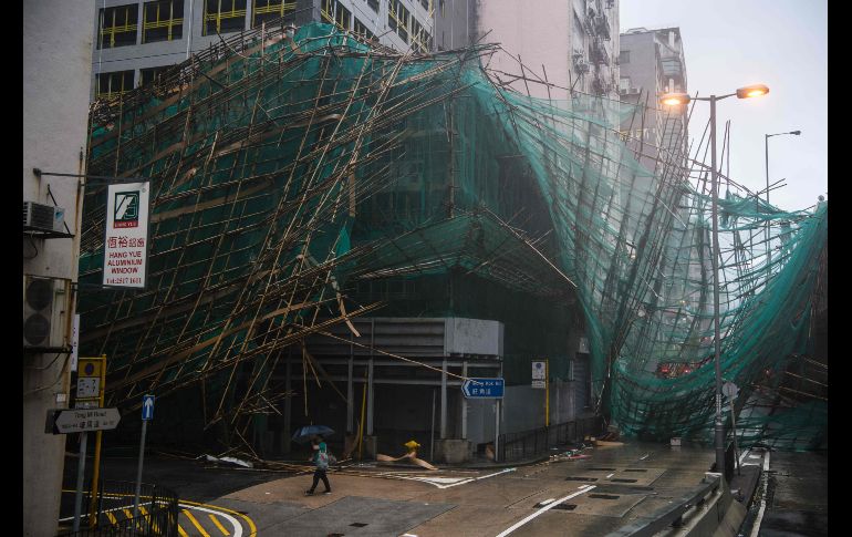 Según las autoridades, 213 personas resultaron heridas en Hong Kong.