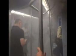 Explosión de tablet desata caos en el metro de Madrid