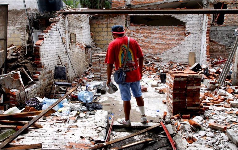 En Morelos, el Fonden dio recursos para 15 mil 586 viviendas dañadas, mientras que las 15 mil 54 restantes recibieron el respaldo estatal. NTX / ARCHIVO